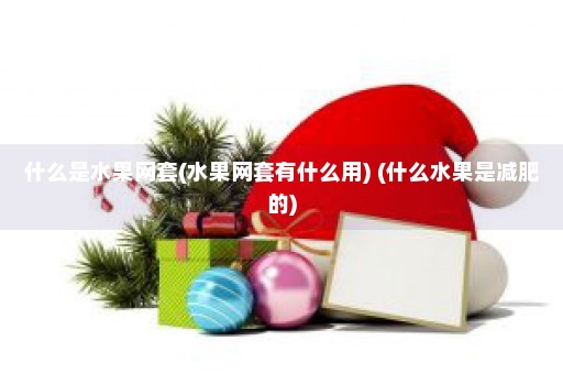 什么是水果网套(水果网套有什么用) (什么水果是减肥的)