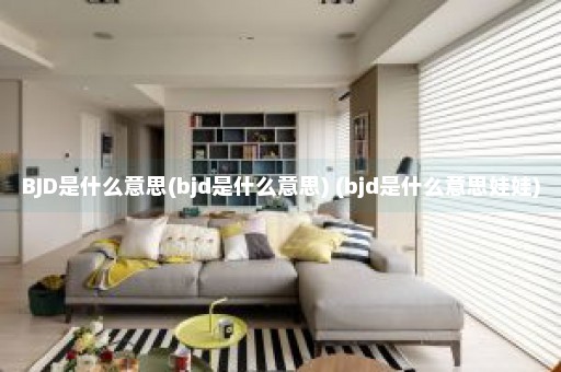 BJD是什么意思(bjd是什么意思) (bjd是什么意思娃娃)