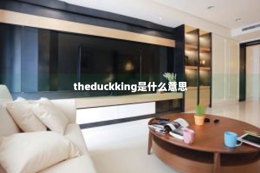 theduckking是什么意思