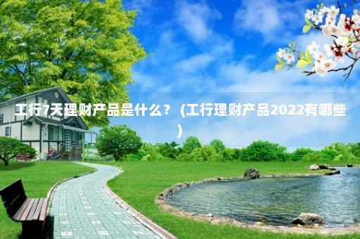 工行7天理财产品是什么？ (工行理财产品2022有哪些)