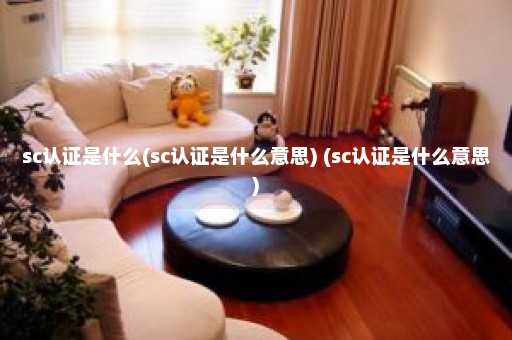 sc认证是什么(sc认证是什么意思) (sc认证是什么意思)