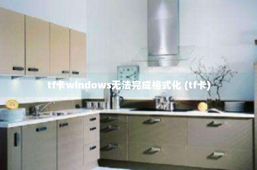 tf卡windows无法完成格式化 (tf卡)