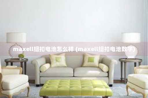 maxell纽扣电池怎么样 (maxell纽扣电池数字)