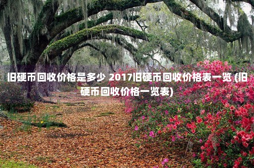 旧硬币回收价格是多少 2017旧硬币回收价格表一览 (旧硬币回收价格一览表)