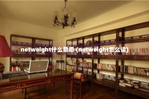 netweight什么意思 (netweight怎么读)