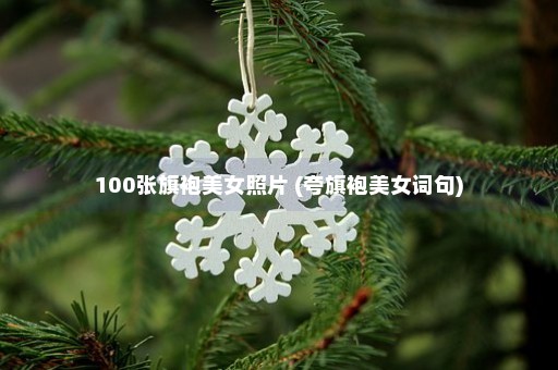 100张旗袍美女照片 (夸旗袍美女词句)