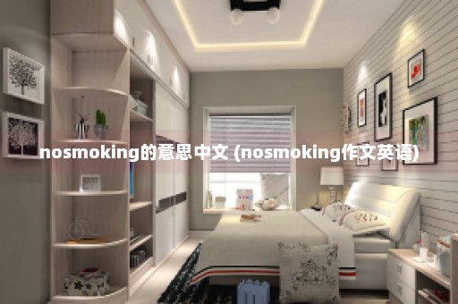 nosmoking的意思中文 (nosmoking作文英语)