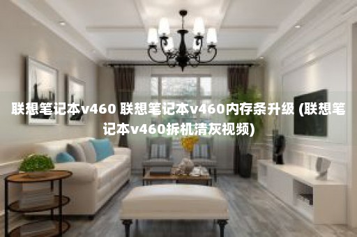 联想笔记本v460 联想笔记本v460内存条升级 (联想笔记本v460拆机清灰视频)