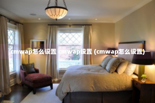 cmwap怎么设置 cmwap设置 (cmwap怎么设置)