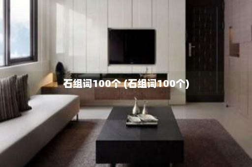 石组词100个 (石组词100个)