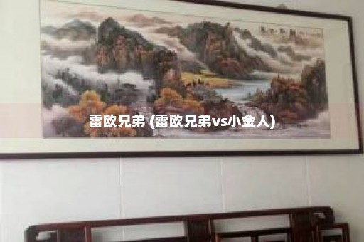 雷欧兄弟 (雷欧兄弟vs小金人)