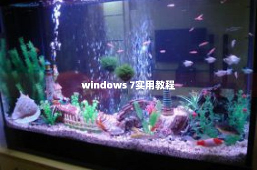 windows 7实用教程