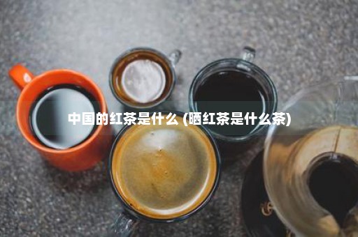 中国的红茶是什么 (晒红茶是什么茶)