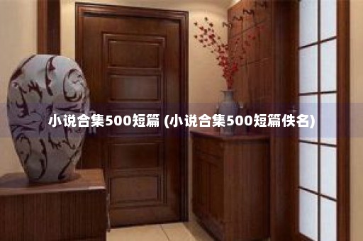 小说合集500短篇 (小说合集500短篇佚名)