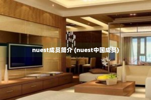 nuest成员简介 (nuest中国成员)