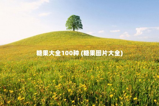 糖果大全100种 (糖果图片大全)