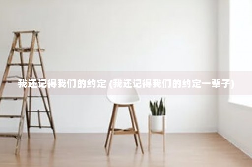 我还记得我们的约定 (我还记得我们的约定一辈子)