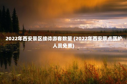 2022年西安景区接待游客数量 (2022年西安景点医护人员免费)