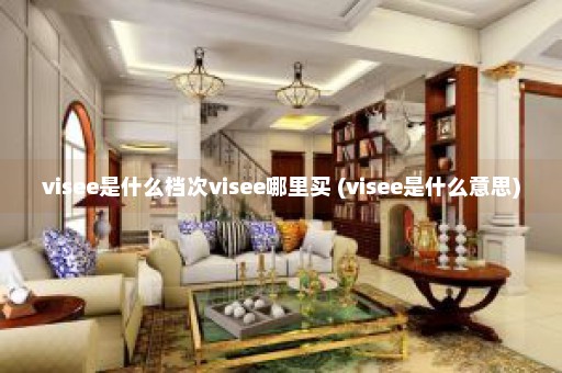 visee是什么档次visee哪里买 (visee是什么意思)