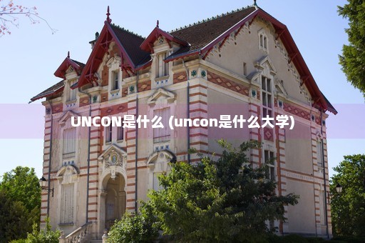 UNCON是什么 (uncon是什么大学)