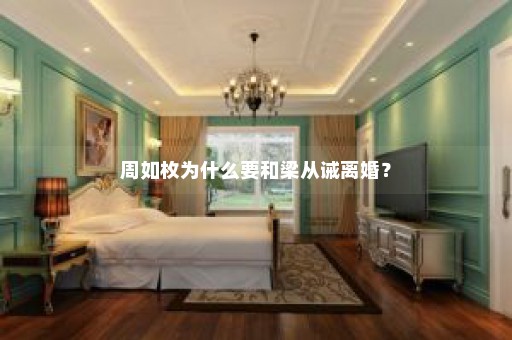 周如枚为什么要和梁从诫离婚？