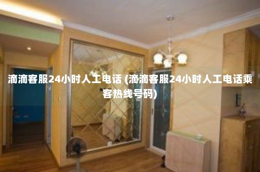 滴滴客服24小时人工电话 (滴滴客服24小时人工电话乘客热线号码)