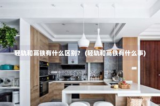 轻轨和高铁有什么区别？ (轻轨和高铁有什么事)