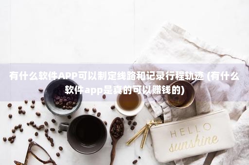 有什么软件APP可以制定线路和记录行程轨迹 (有什么软件app是真的可以赚钱的)