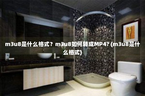 m3u8是什么格式？m3u8如何转成MP4? (m3u8是什么格式)