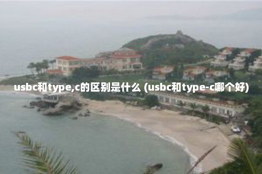 usbc和type,c的区别是什么 (usbc和type-c哪个好)