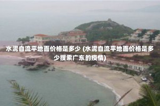 水泥自流平地面价格是多少 (水泥自流平地面价格是多少搜索广东的疫情)