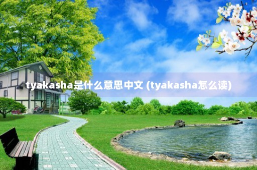 tyakasha是什么意思中文 (tyakasha怎么读)