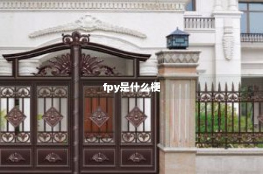 fpy是什么梗