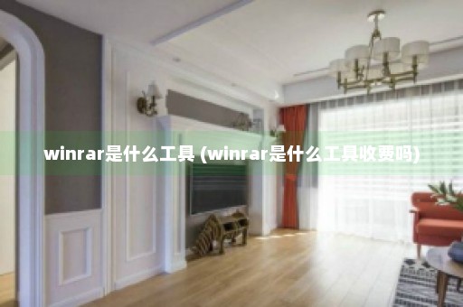 winrar是什么工具 (winrar是什么工具收费吗)