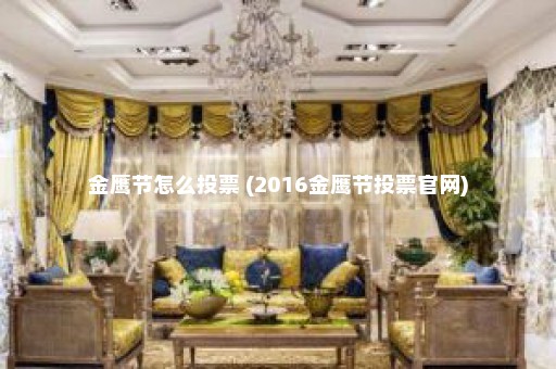 金鹰节怎么投票 (2016金鹰节投票官网)