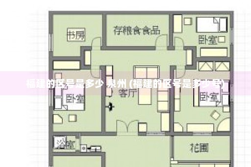 福建的区号是多少 泉州 (福建的区号是多少号)