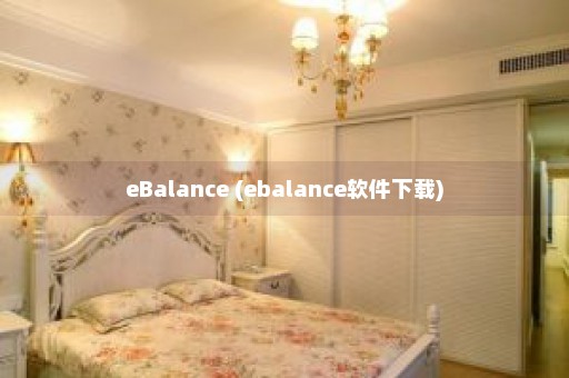 eBalance (ebalance软件下载)