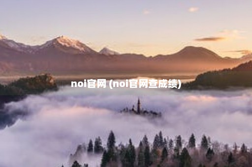 noi官网 (noi官网查成绩)