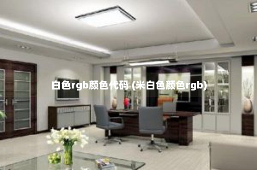 白色rgb颜色代码 (米白色颜色rgb)