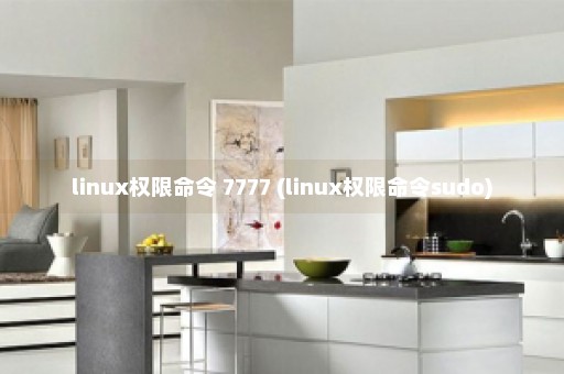 linux权限命令 7777 (linux权限命令sudo)