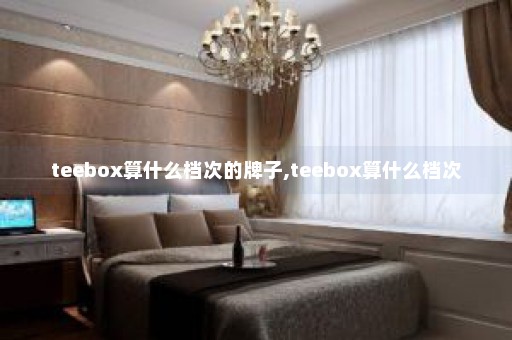 teebox算什么档次的牌子,teebox算什么档次