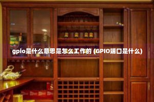 gpio是什么意思是怎么工作的 (GPIO端口是什么)