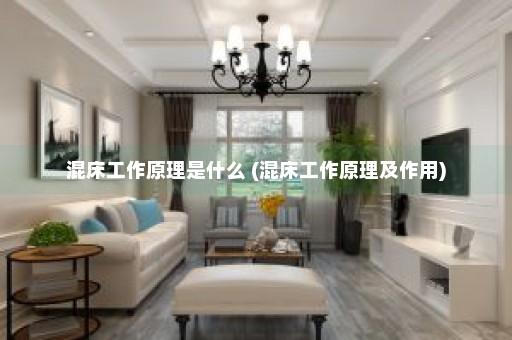 混床工作原理是什么 (混床工作原理及作用)