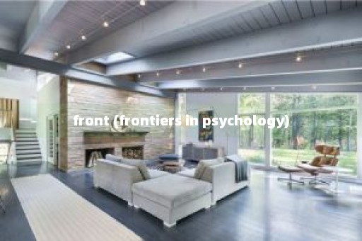 front (frontiers in psychology)