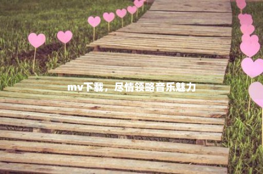 mv下载，尽情领略音乐魅力