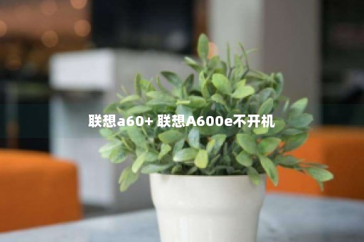 联想a60+ 联想A600e不开机