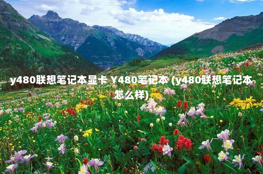 y480联想笔记本显卡 Y480笔记本 (y480联想笔记本怎么样)