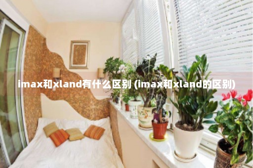 imax和xland有什么区别 (imax和xland的区别)