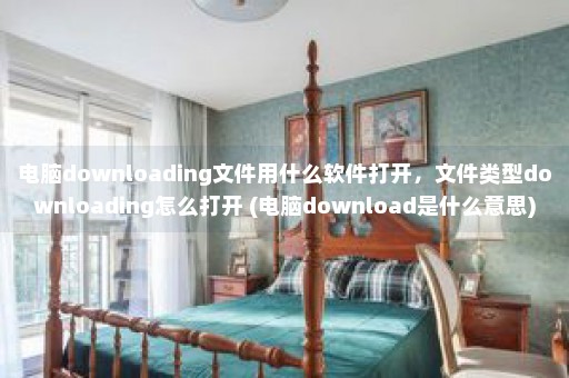 电脑downloading文件用什么软件打开，文件类型downloading怎么打开 (电脑download是什么意思)