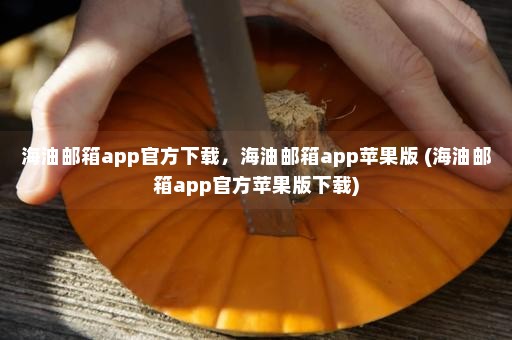 海油邮箱app官方下载，海油邮箱app苹果版 (海油邮箱app官方苹果版下载)